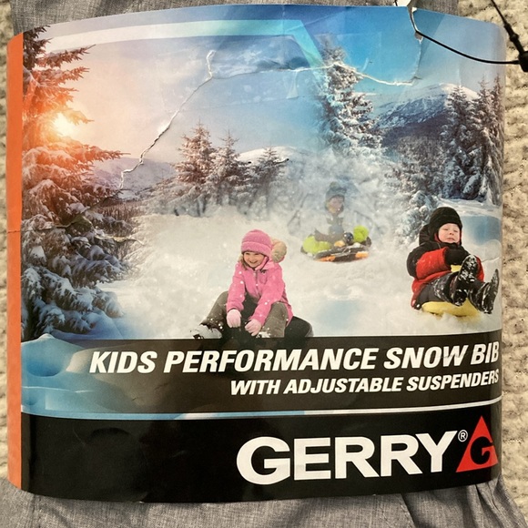 Kids perforce snow bib with adjustable suspenders NWT - Picture 2 of 4